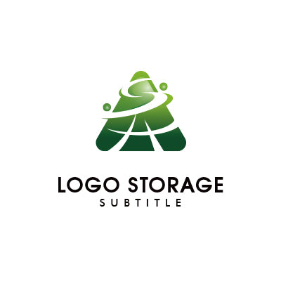 アルファベットの「S」「A」をモチーフにデザインしたロゴ