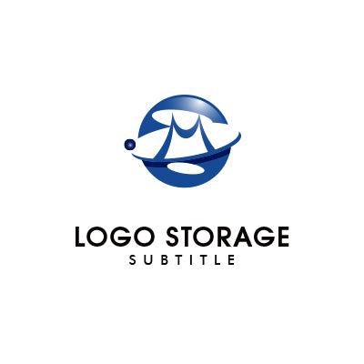 アルファベットの「M」をモチーフにデザインしたロゴ