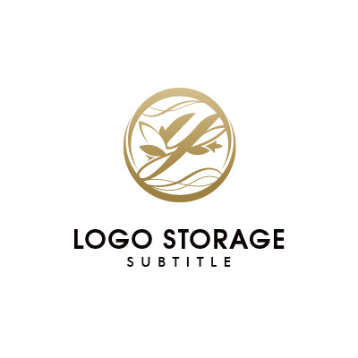 アルファベットの「Y」「自然」をモチーフにデザインしたロゴ