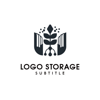 「自然」「手」をモチーフにデザインしたロゴ