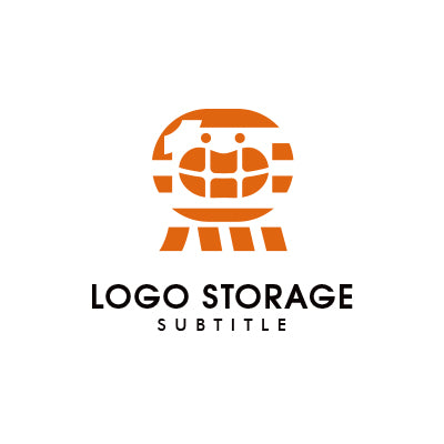 漢字の「無」をモチーフにデザインしたロゴ