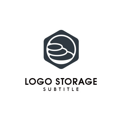 「石」をモチーフにデザインしたロゴ