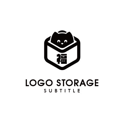 「猫」をモチーフにデザインしたロゴ