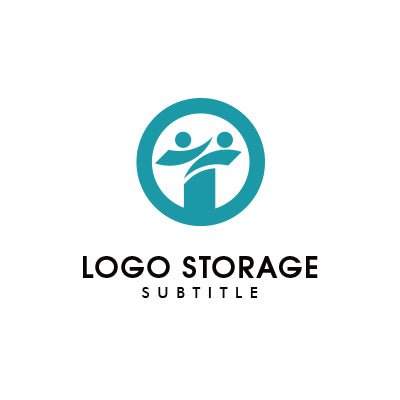 アルファベットの「T」「人」をモチーフにデザインしたロゴ