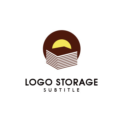 「本」をモチーフにデザインしたロゴ