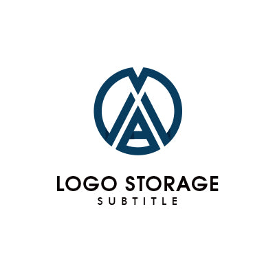 アルファベットの「A」をモチーフにデザインしたロゴ