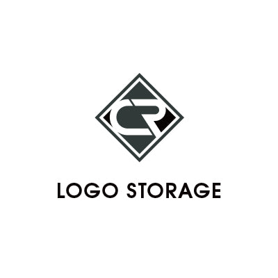 アルファベットの「C」「R」をモチーフにデザインしたロゴ