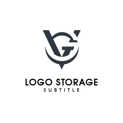 アルファベットの「G」「V」をモチーフにデザインしたロゴ