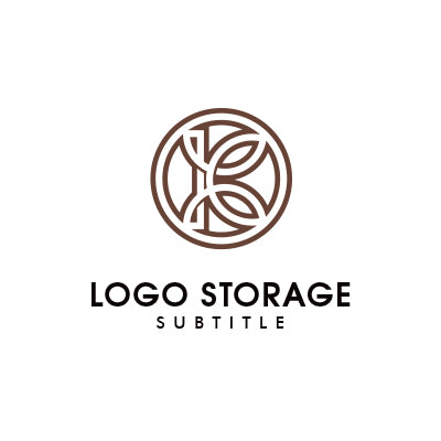 アルファベットの「K」をモチーフにデザインしたロゴ