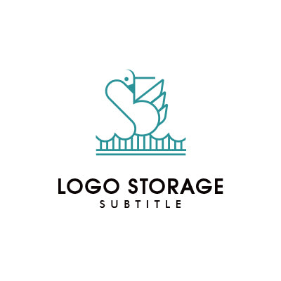 「鳥」「橋」をモチーフにデザインしたロゴ