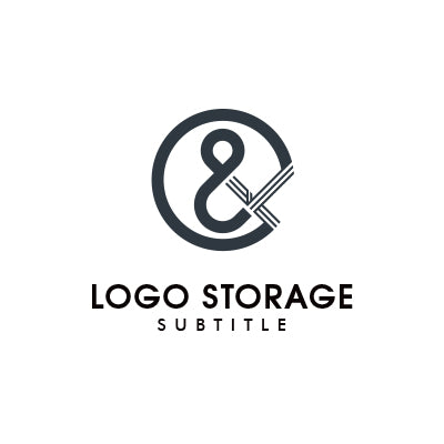 「アンド」をモチーフにデザインしたロゴ