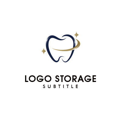 「歯」をモチーフにデザインしたロゴ