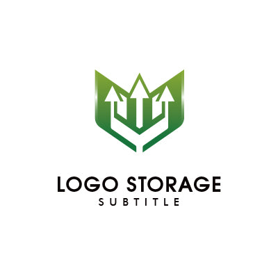 アルファベットの「M」「矢印」をモチーフにデザインしたロゴ