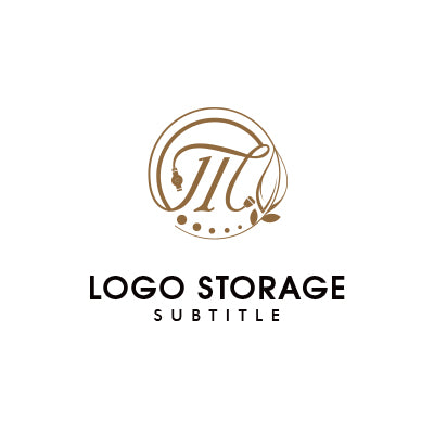 アルファベットの「M」「医療」「自然」をモチーフにデザインしたロゴ