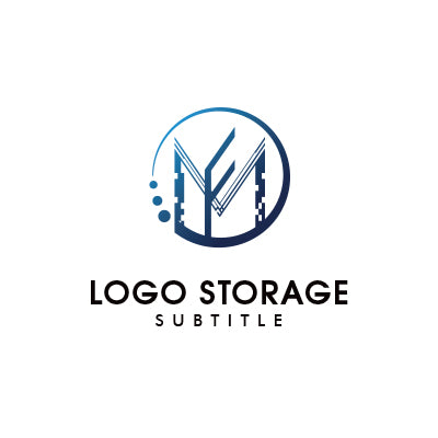 アルファベットの「M」「F」をモチーフにデザインしたロゴ