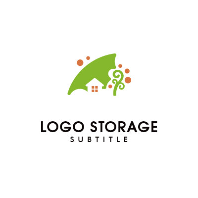 「自然」「わらび」「家」をモチーフにデザインしたロゴ