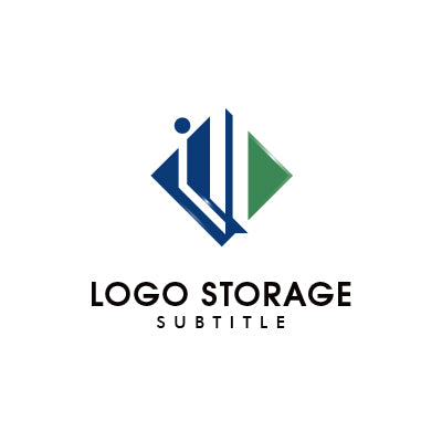 アルファベットの「M」「人」をモチーフにデザインしたロゴ