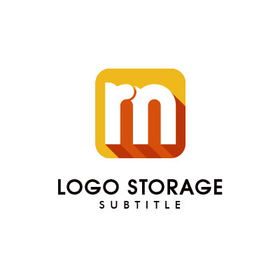 アルファベットの「M」をモチーフにデザインしたロゴ