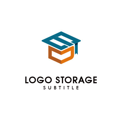 アルファベットの「M」「博士帽」をモチーフにデザインしたロゴ