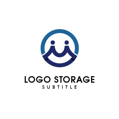 アルファベットの「M」「人」をモチーフにデザインしたロゴ