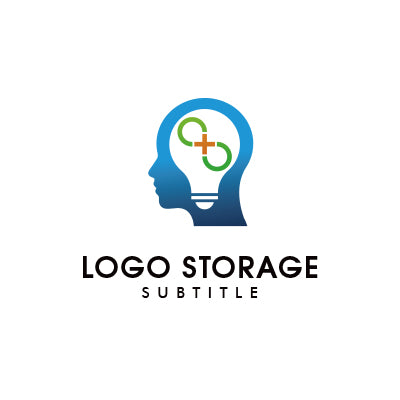 「人」「インフィニティ」をモチーフにデザインしたロゴ