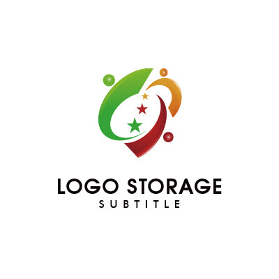 「人」「星」をモチーフにデザインしたロゴ