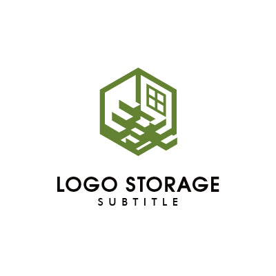 「建物」をモチーフにデザインしたロゴ