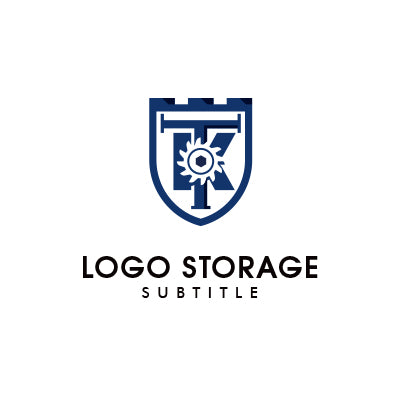 アルファベットの「K」「T」「歯車」をモチーフにデザインしたロゴ