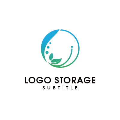 「葉」をモチーフにデザインしたロゴ