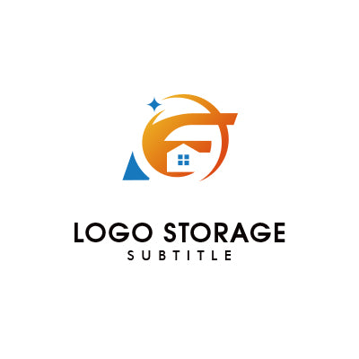 アルファベットの「F」「家」をモチーフにデザインしたロゴ