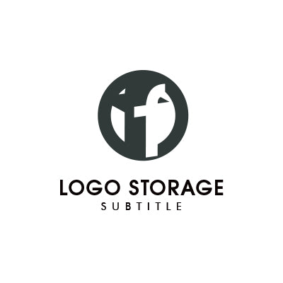 アルファベットの「F」をモチーフにデザインしたロゴ