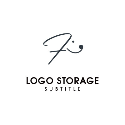 アルファベットの「F」「犬」をモチーフにデザインしたロゴ