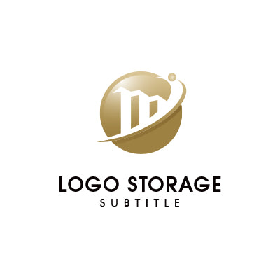 アルファベットの「M」「建物」をモチーフにデザインしたロゴ