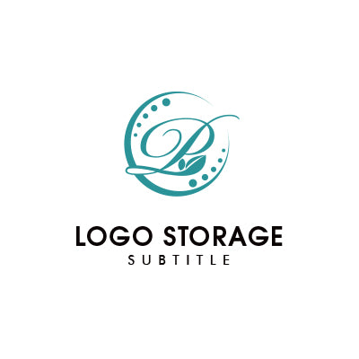 アルファベットの「P」「自然」をモチーフにデザインしたロゴ