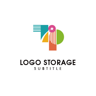 アルファベットの「P」「T」をモチーフにデザインしたロゴ