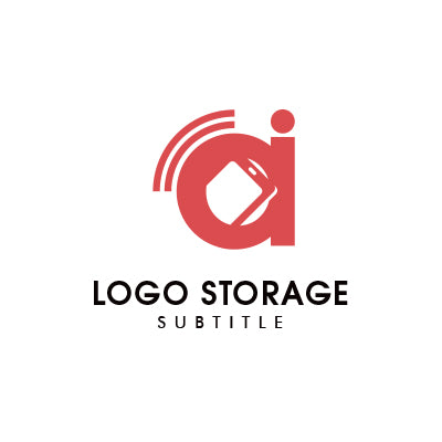 アルファベットの「a」「スマホ」をモチーフにデザインしたロゴ