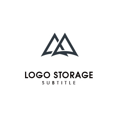 アルファベットの「M」をモチーフにデザインしたロゴ