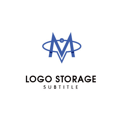 アルファベットの「M」をモチーフにデザインしたロゴ