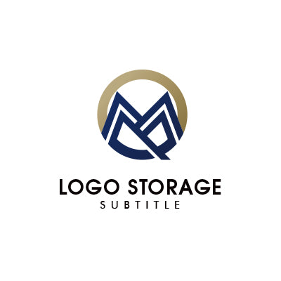 アルファベットの「M」をモチーフにデザインしたロゴ