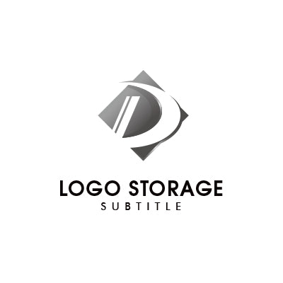 アルファベットの「D」をモチーフにデザインしたロゴ