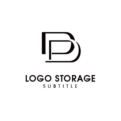 アルファベットの「D」をモチーフにデザインしたロゴ