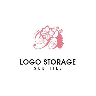 アルファベットの「B」「女性」「花」をモチーフにデザインしたロゴ