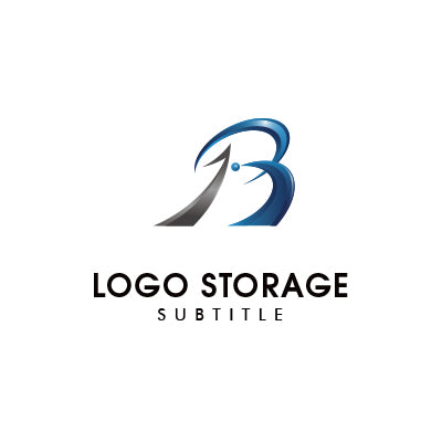 アルファベットの「B」「A」をモチーフにデザインしたロゴ