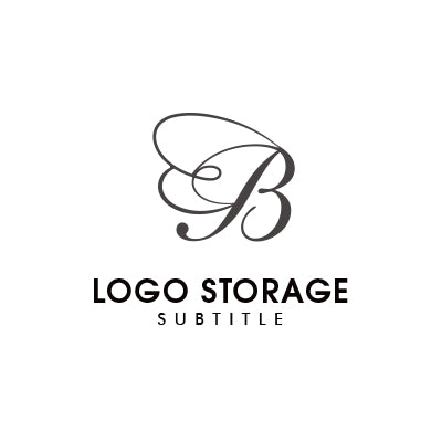 アルファベットの「B」をモチーフにデザインしたロゴ