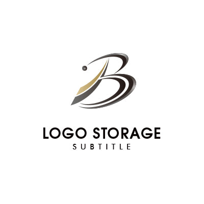 アルファベットの「B」をモチーフにデザインしたロゴ