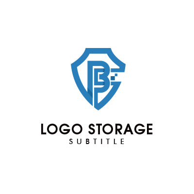 アルファベットの「B」「盾」をモチーフにデザインしたロゴ