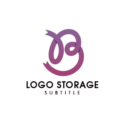 アルファベットの「B」をモチーフにデザインしたロゴ