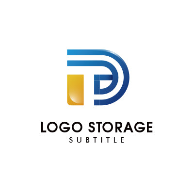 アルファベットの「T」「D」をモチーフにデザインしたロゴ