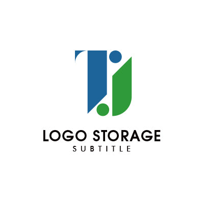 アルファベットの「T」「J」をモチーフにデザインしたロゴ