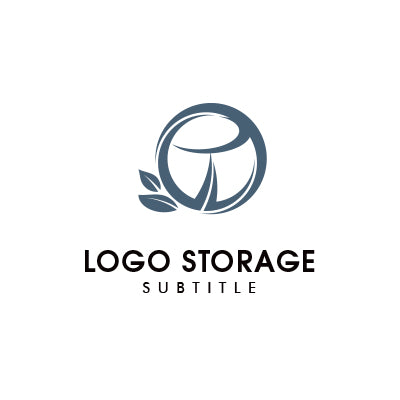 アルファベットの「T」「自然」をモチーフにデザインしたロゴ